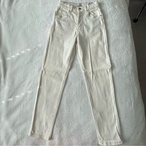 Cream high waisted Cotton On mom jeans